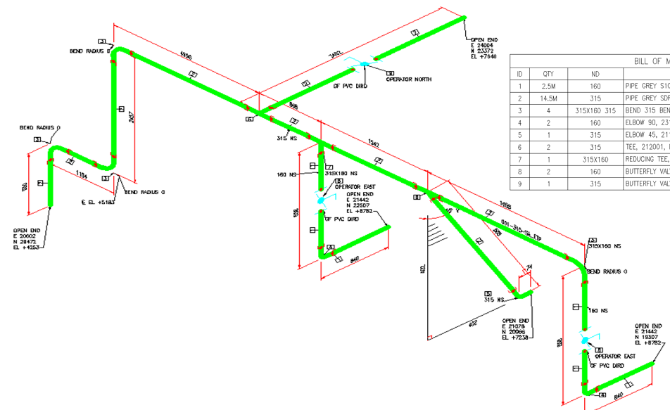 ETP Isometric drawing